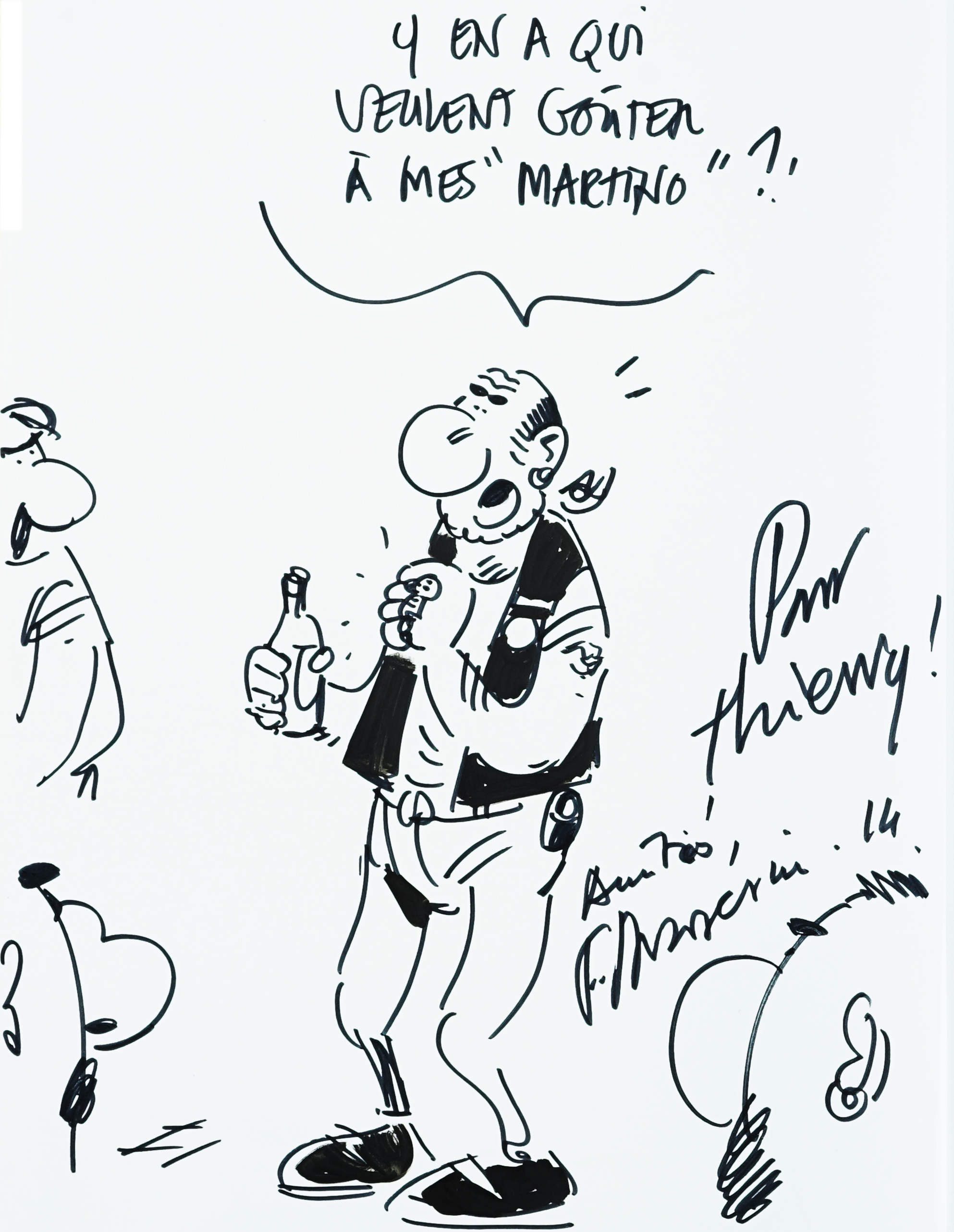 Frank Margerin Draws For Thierry Martino Soulfetish